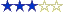 3 von 5 Sternchen